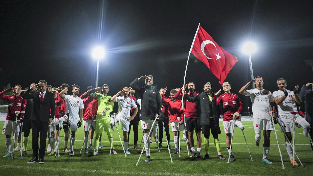 Ampute Milli Takımı'ndan bir zafer daha! Liberya'yı 5-0 yenerek son 16'ya kaldı