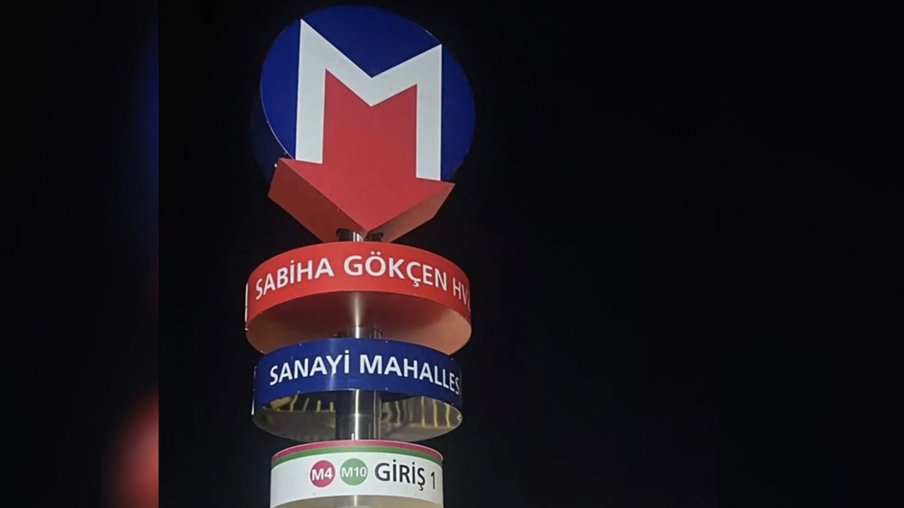 İmamoğlu'nun İBB yönetimi yine şaşırtmadı: Ulaştırma Bakanlığı'nın yaptığı metroya kendileri yapmış gibi tabela astılar