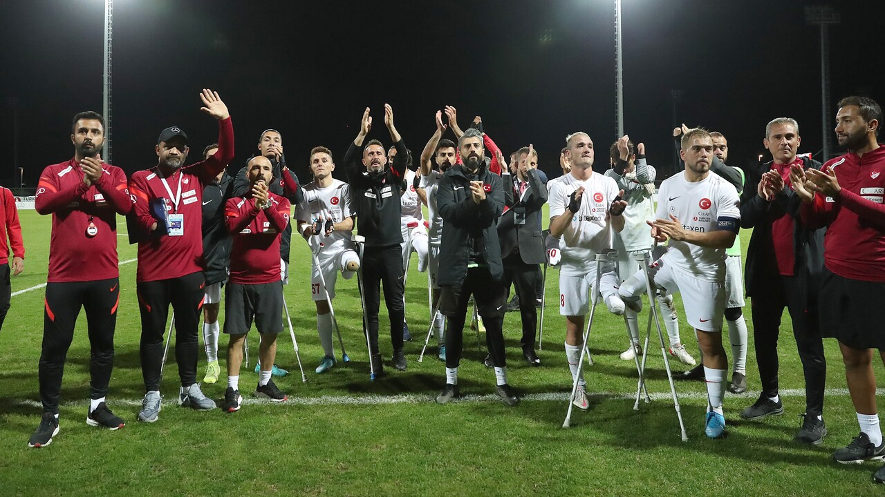 Ampute Milli Takımı lider olarak son 16'da! Rakip Meksika...