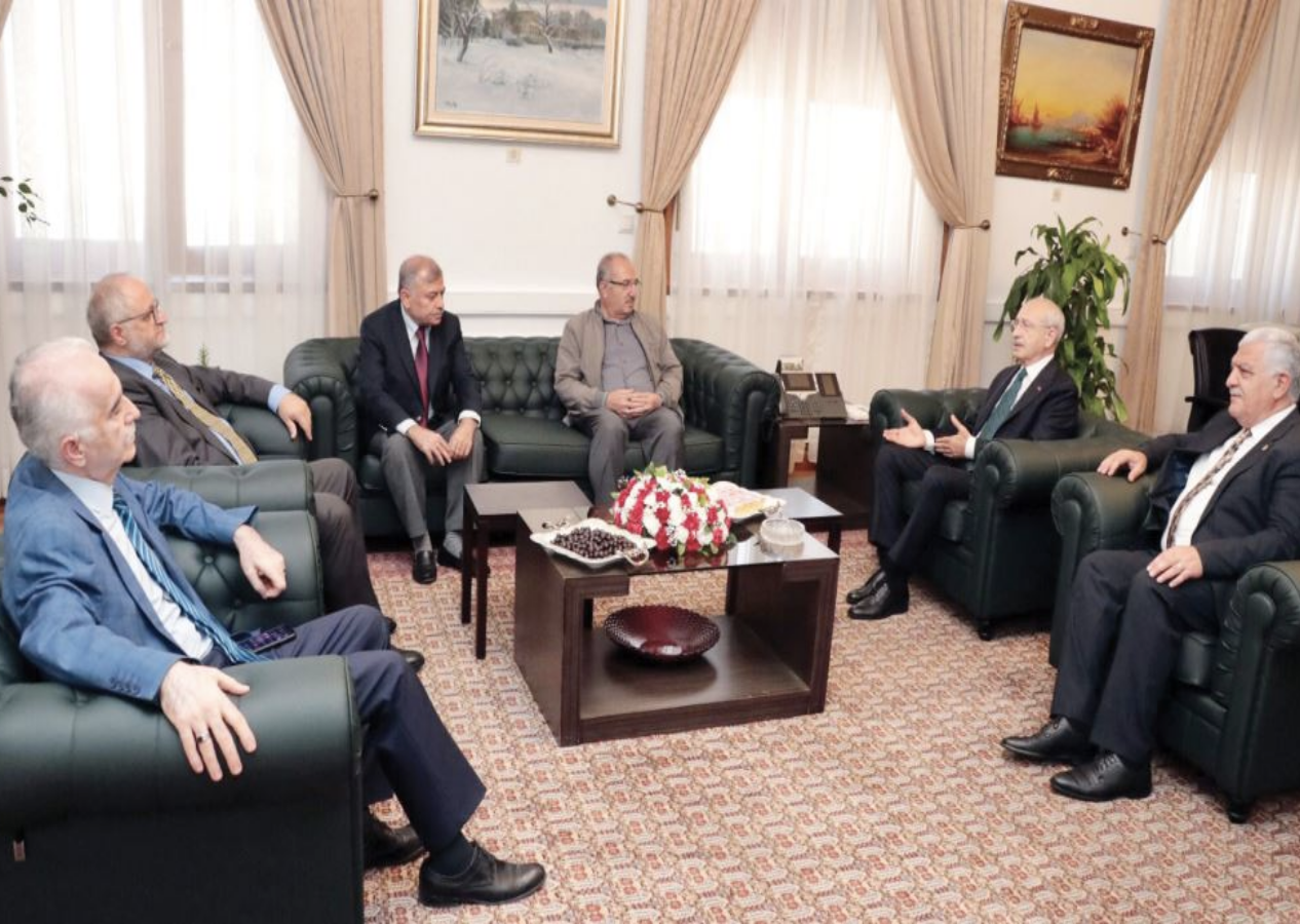 Kılıçdaroğlu ile görüşen Nurculardan 6’lı masaya destek