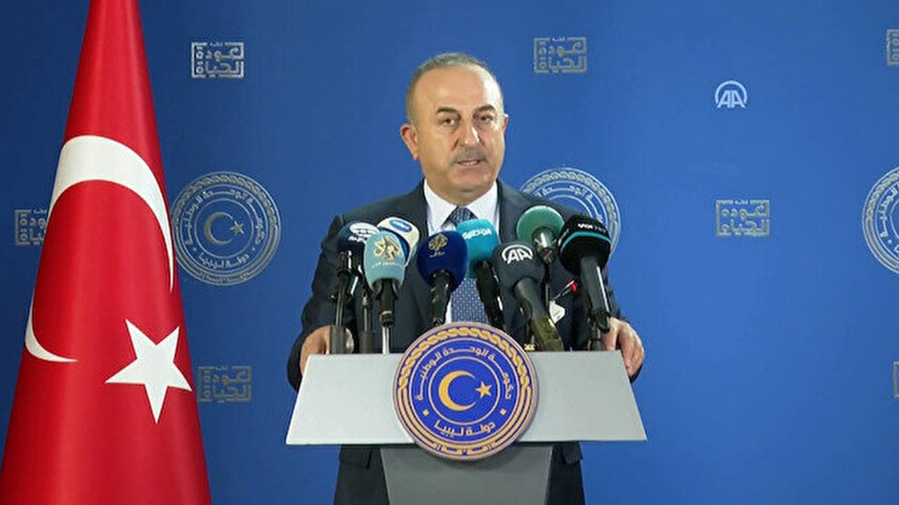 Türk heyeti Libya'da! Bakan Çavuşoğlu: Bugün gaz alanında da bir mutabakat muhtırası imzalayarak dönmüş olacağız