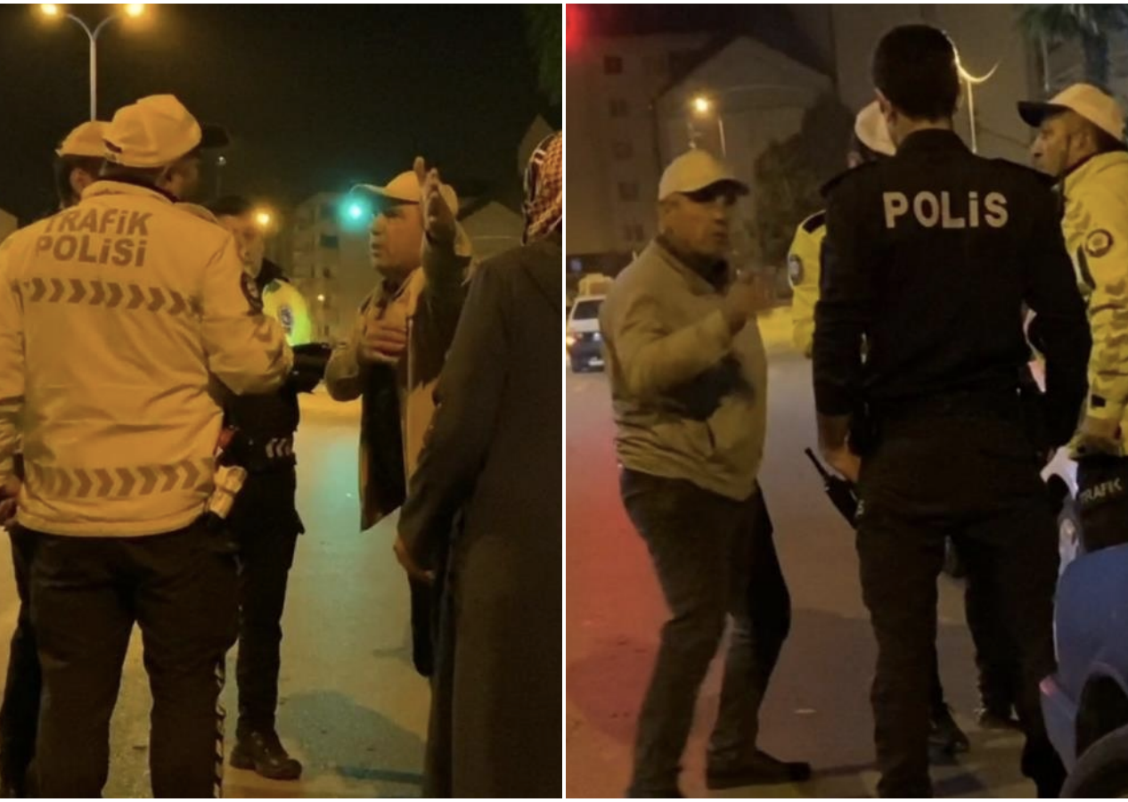 Hem ehliyetini unuttu hem de polise zor anlar yaşattı: "Sanki teröristiz"