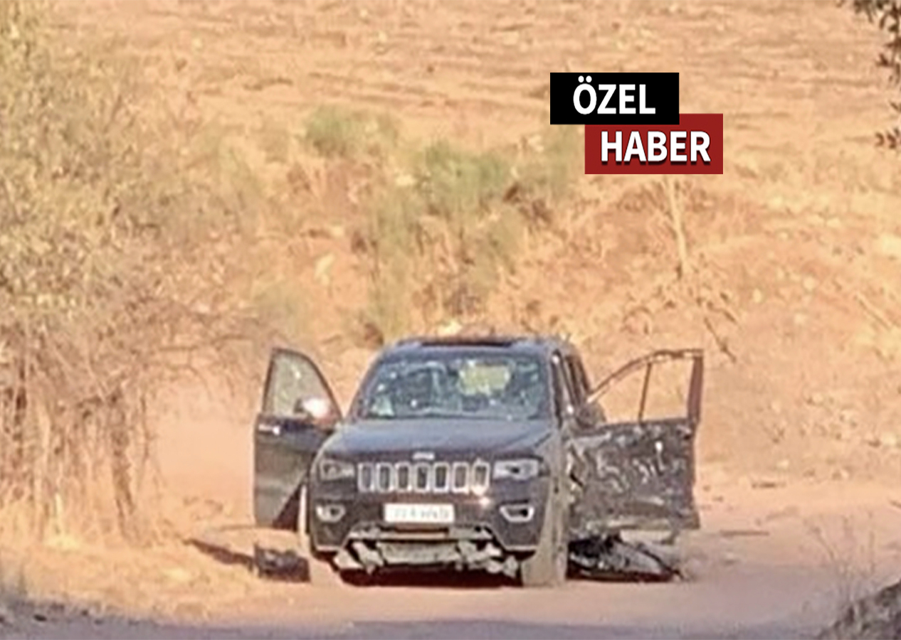 Süleymaniye'de bir araç vuruldu! TSK'dan PKK'ya Süleymaniye'de darbe!