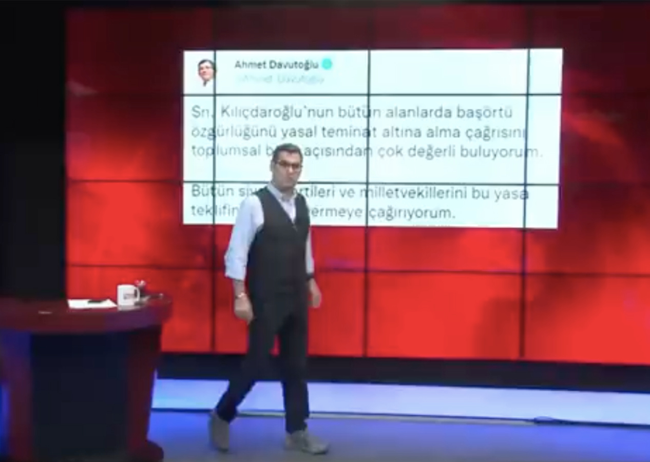 Enver Aysever dalga geçti: CHP'nin başörtüsü teklifi kendi mahallesinde böyle tepki gördü