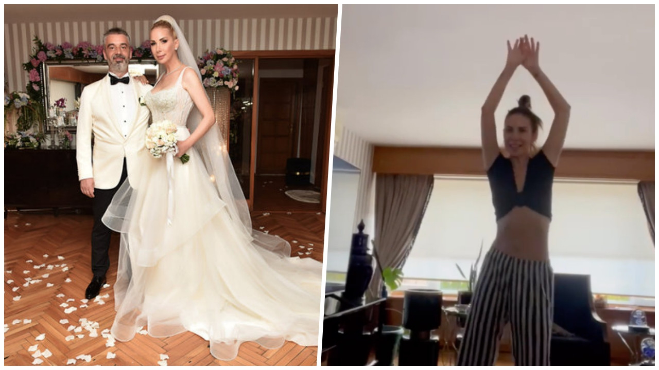 Eşinden boşanan Tuğba Özerk dans videosuyla gündem oldu