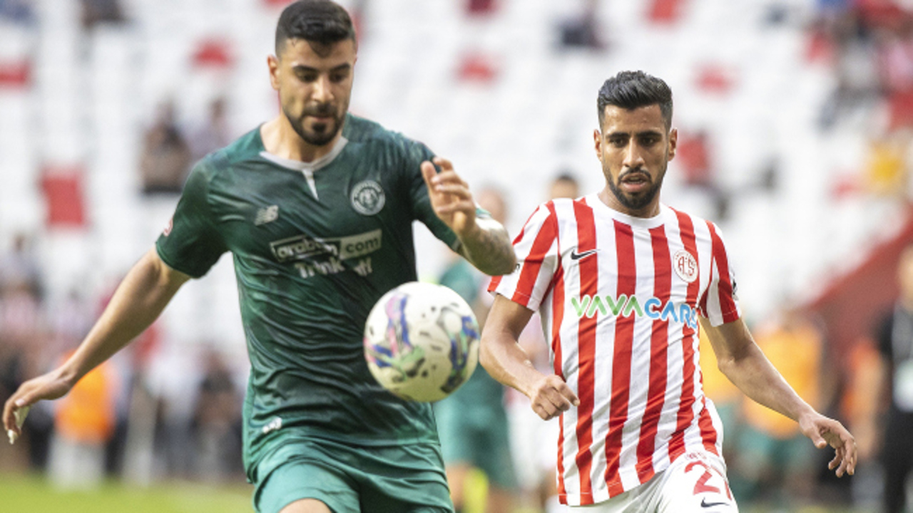 Konyaspor son anda yakaladı! Antalyaspor deplasmanında 1-1 berabere kaldı