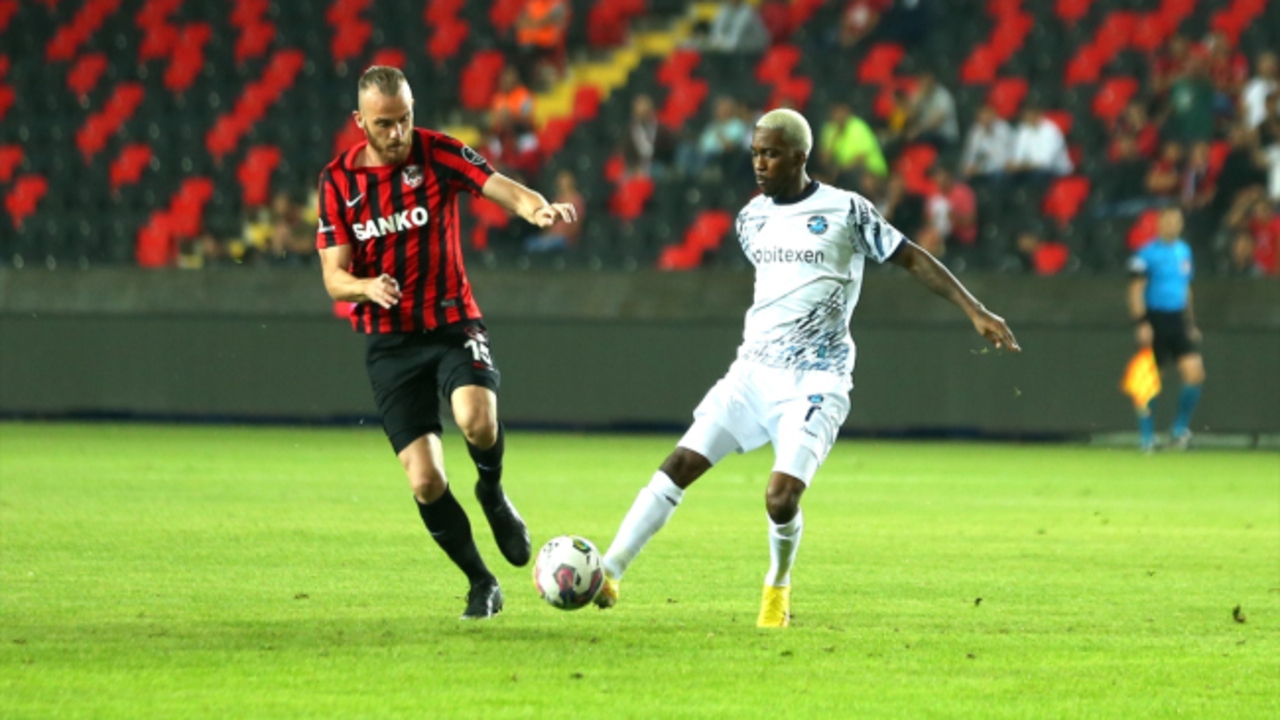 Gaziantep FK - Adana Demirspor maçında kazanan çıkmadı! Mücadele 1-1 sona erdi