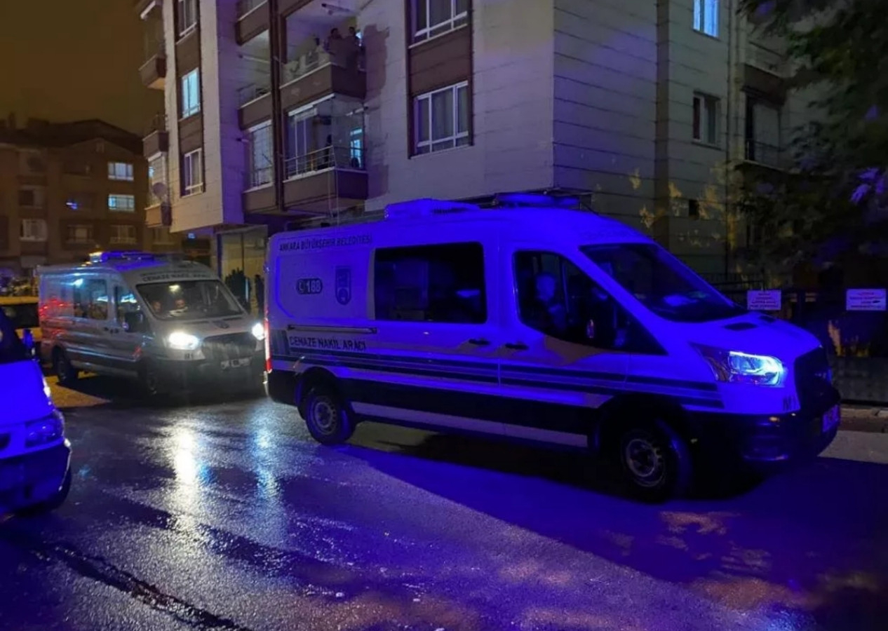 Ankara'da gece yarısı vahşet! Karısını ve çocuklarını öldüren adam intihar etti!