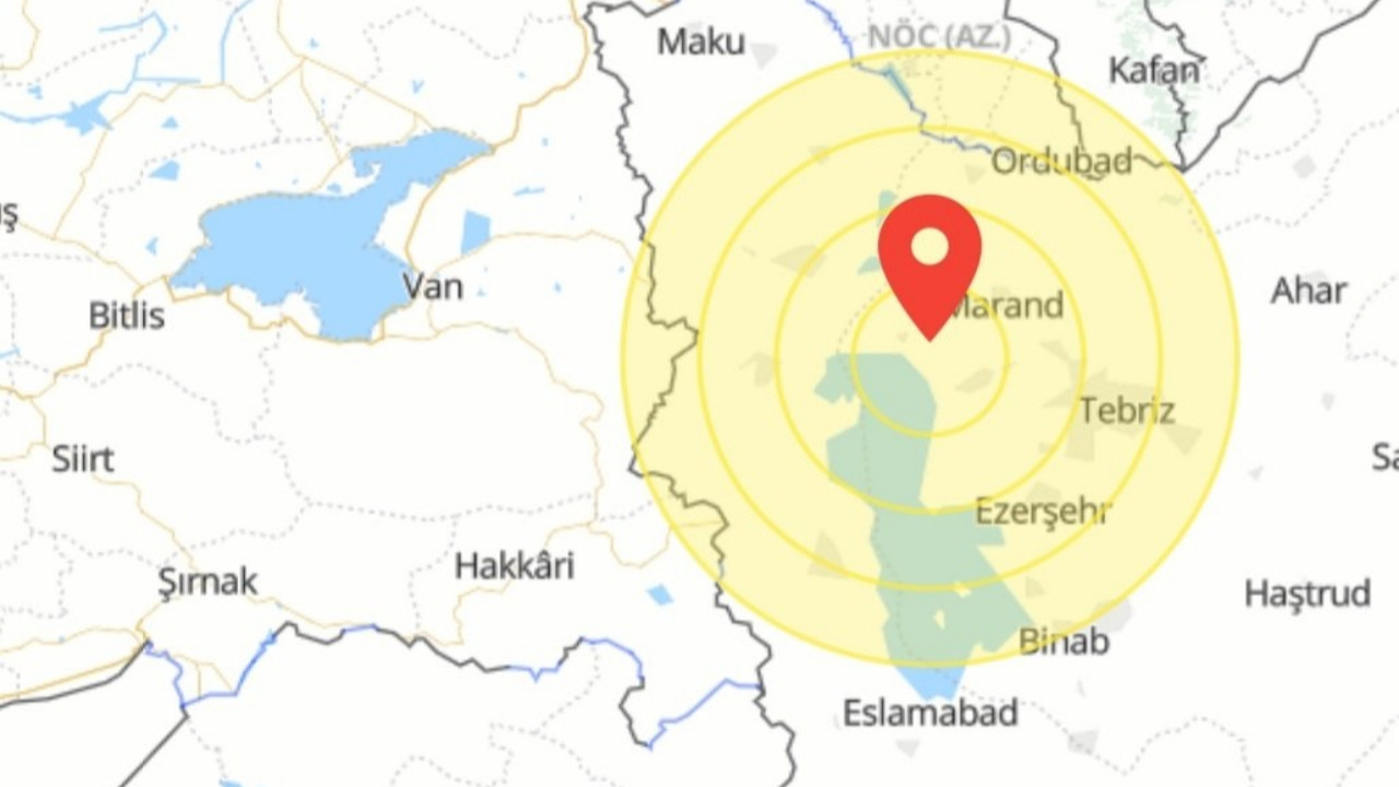 Van Başkale'de 4,4 büyüklüğünde deprem!