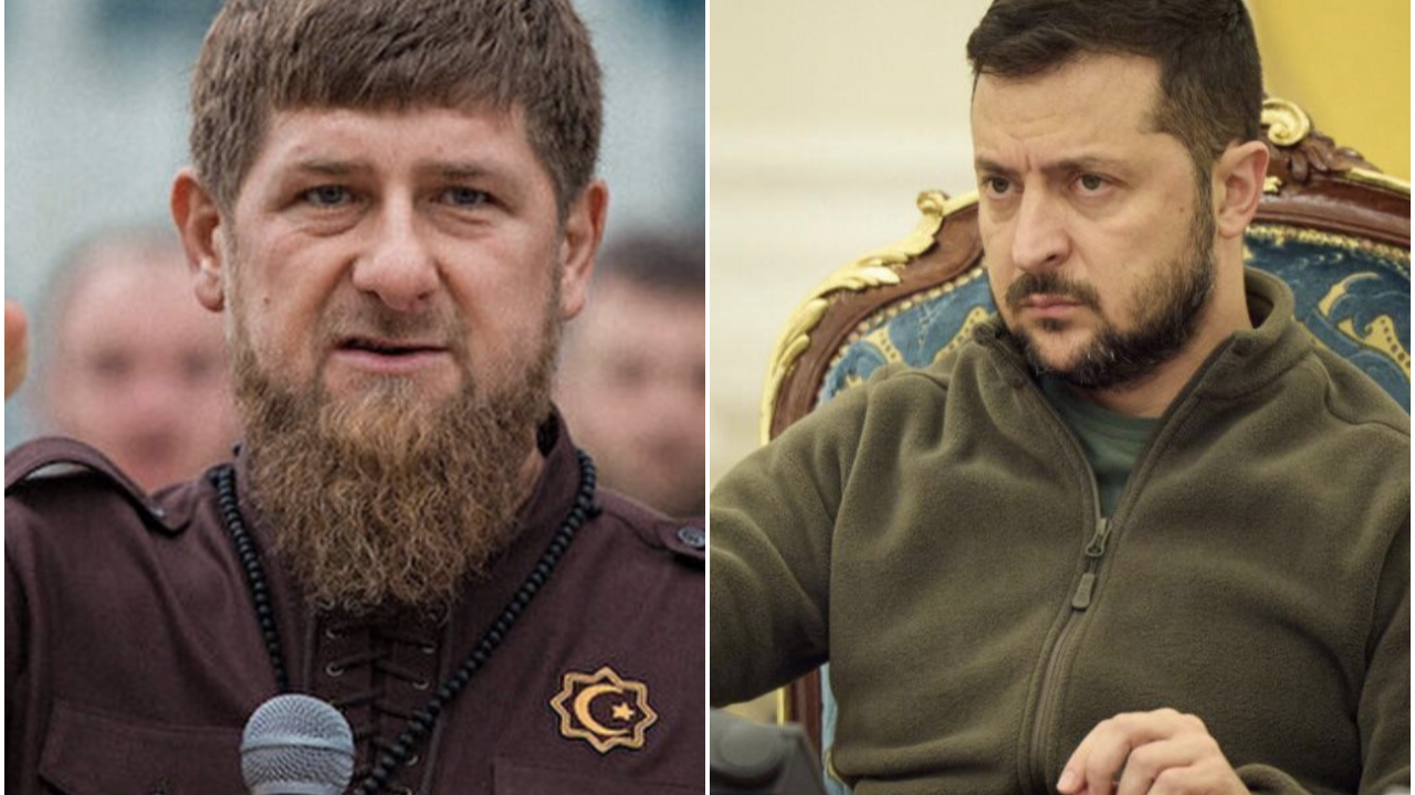 Çeçen lider Ukrayna Devlet Başkanı Zelenskiy'i tehdit etti: "Enayi Zelenskiy"