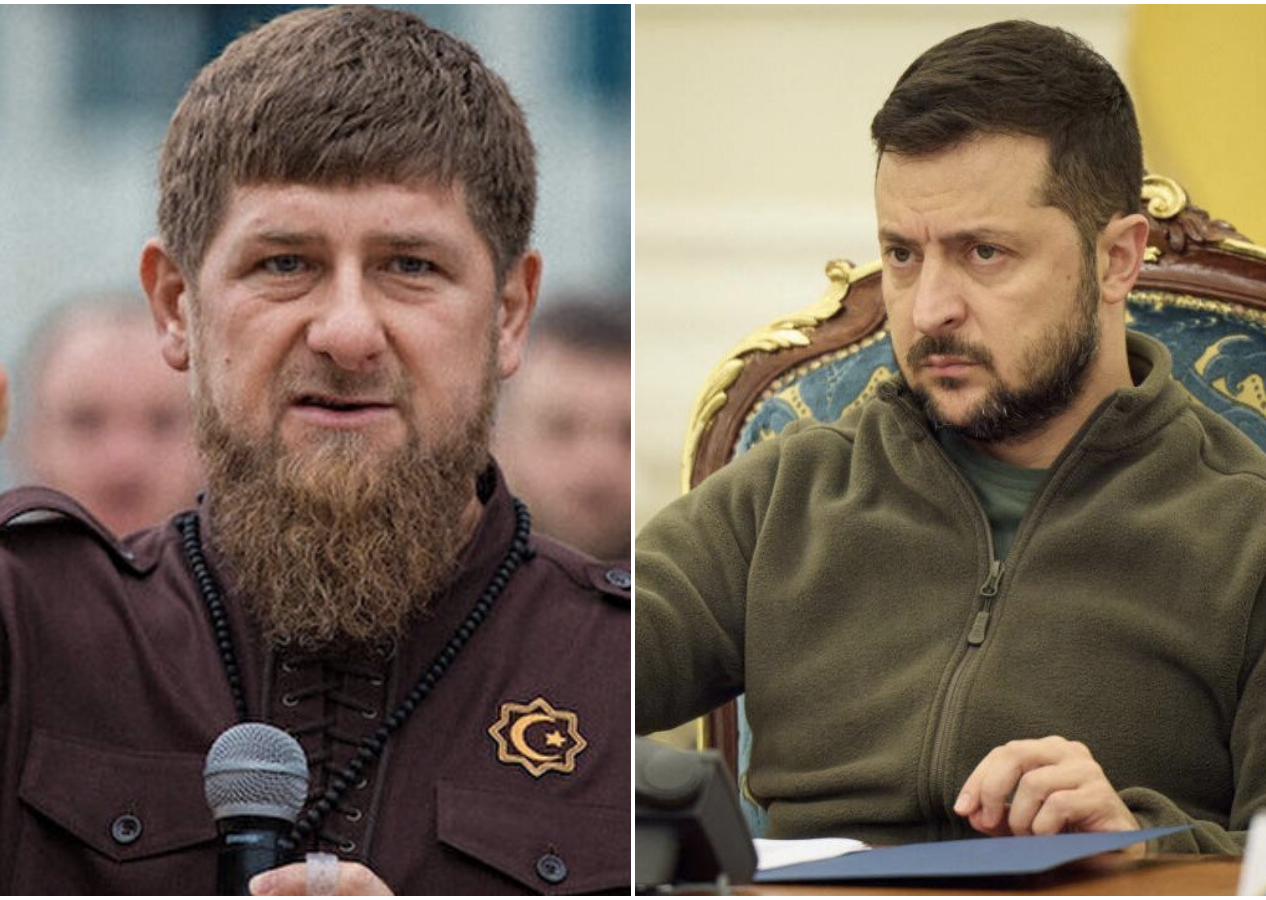 Çeçen lider Ukrayna Devlet Başkanı Zelenskiy'i tehdit etti: "Enayi Zelenskiy"