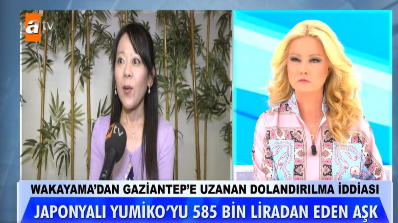 Japonya'dan Kalkıp Müge Anlı'ya Katılan Genç Kadından Kendisini Terk Eden Antepliye Sitem!