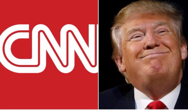 Trump CNN'i yere serdi/Video...
