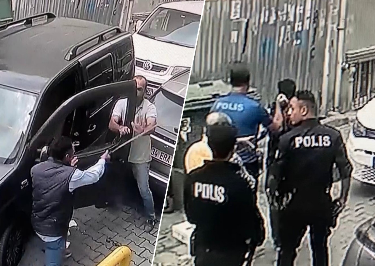 Fatih'te sürücüye döner bıçağıyla saldıran kağıt toplayıcısı hakkında flaş karar! Cezaevine gönderildi...