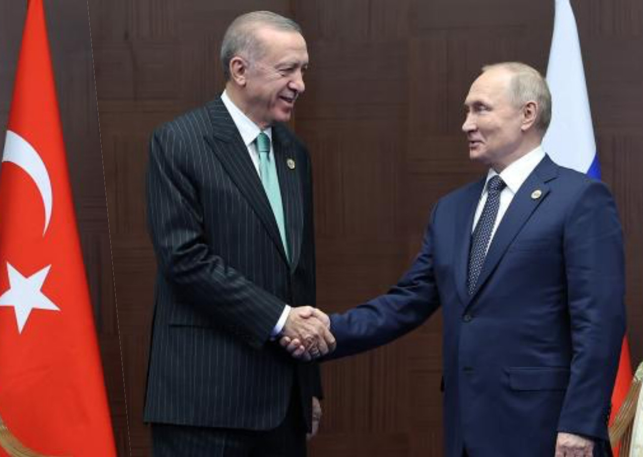 Erdoğan-Putin zirvesinden kritik mesajlar! Putin: Türkiye'yi dünyanın en büyük gaz merkezi yapmak istiyoruz