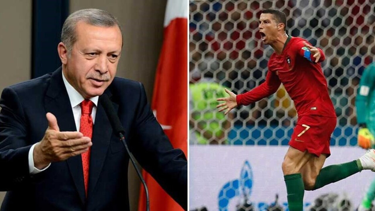 Cumhurbaşkanı Recep Tayyip Erdoğan tarafını seçti! Ronaldo'yu kızdıracak seçim...