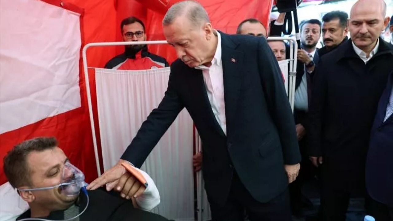 Cumhurbaşkanı Erdoğan, maden faciasının yaşandığı Bartın'da! Yaralanan işçileri ziyaret etti!