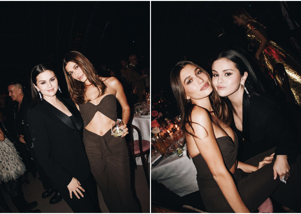 Sosyal medya çalkalandı: Justin'in unutulmaz aşkı Selena ve eşi Hailey Bieber birlikte poz verdi