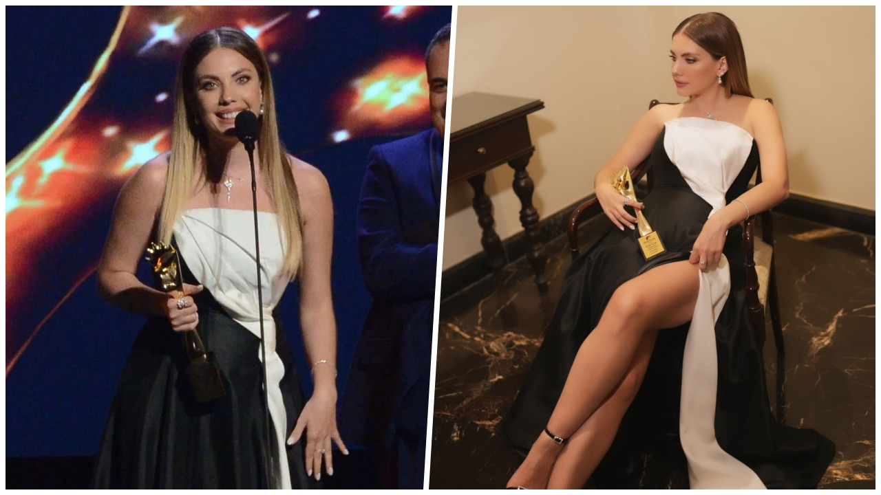 Eda Ece, Lübnan’da En İyi Kadın Oyuncu' ödülünü aldı