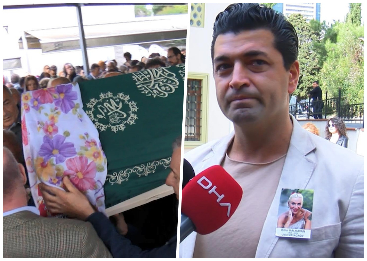 En acı veda... Kansere yenik düşen Billur Kalkavan gözyaşları içinde son yolculuğuna uğurlandı