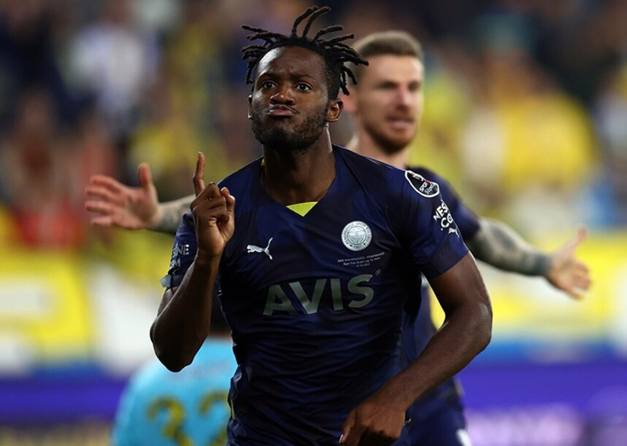 Michy Batshuayi'nin golü Fener'in ilki oldu! Ankaragücü'nün ağlarını sarstı...