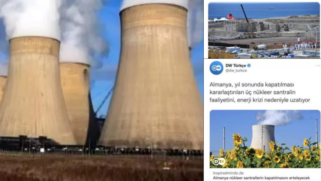 Akkuyu’yu zararlı gören DW, Almanya’nın nükleer santrallerinde ‘papatya açtırdı’!
