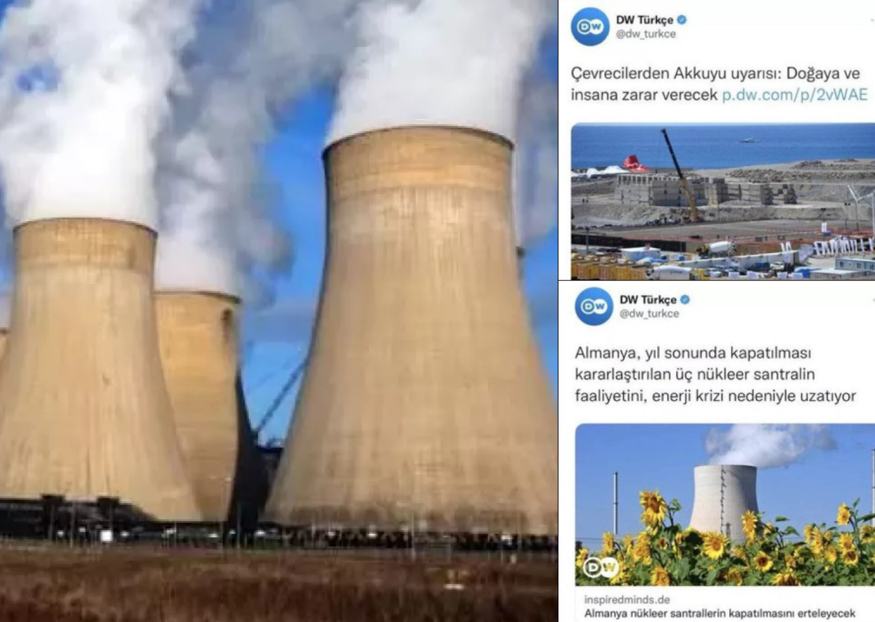 Akkuyu’yu zararlı gören DW, Almanya’nın nükleer santrallerinde ‘papatya açtırdı’!