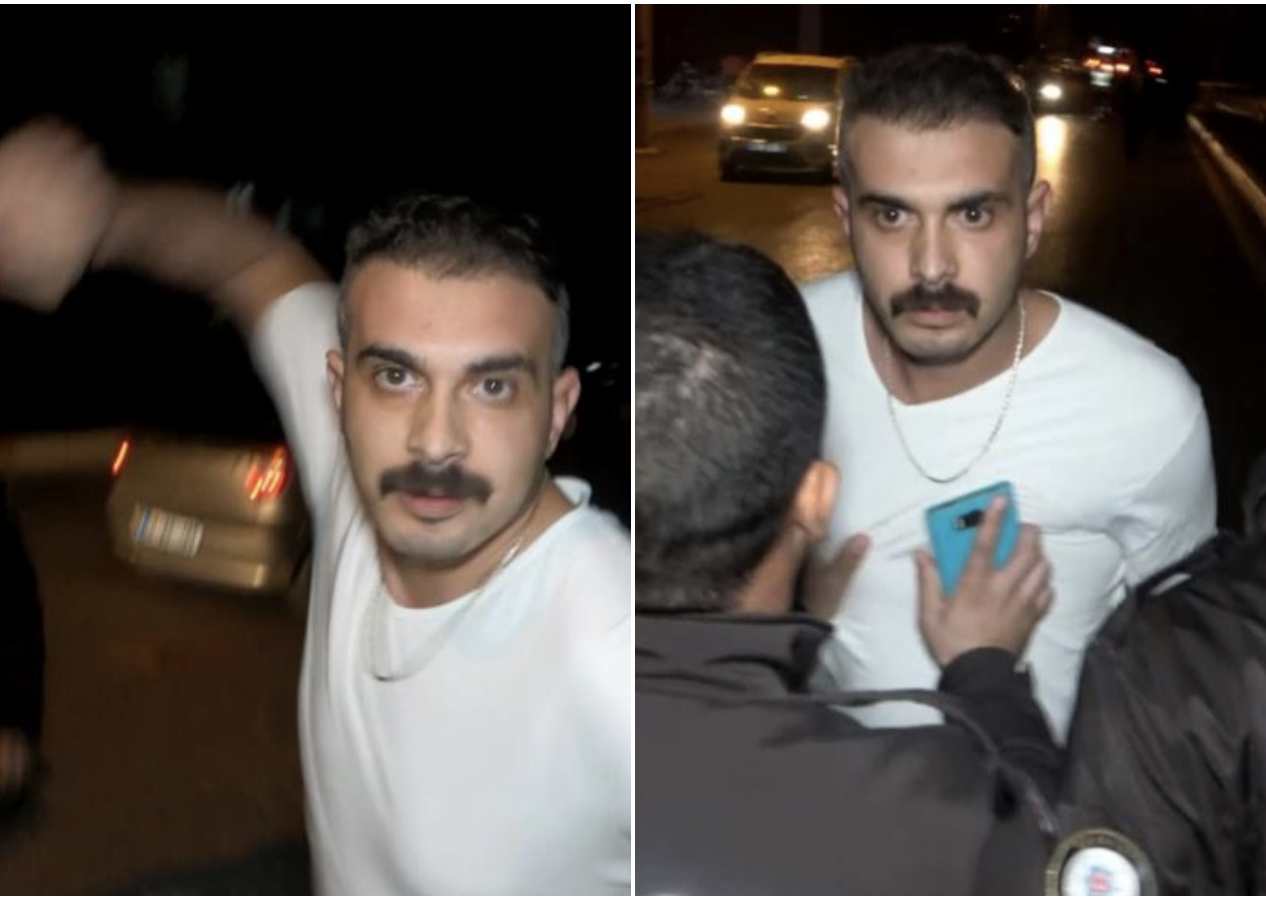 2. kez alkollü yakalandı: Polise 'Görmezden gelin' dedi! Gazetecilere saldırdı, kamerayı kırdı