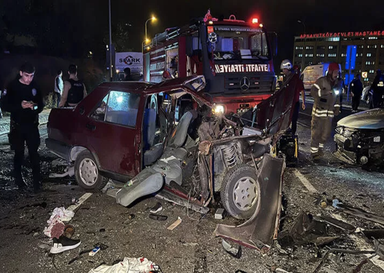 Arnavutköy'de meydana gelen korkunç kazada hayatını kaybedenlerin sayısı arttı