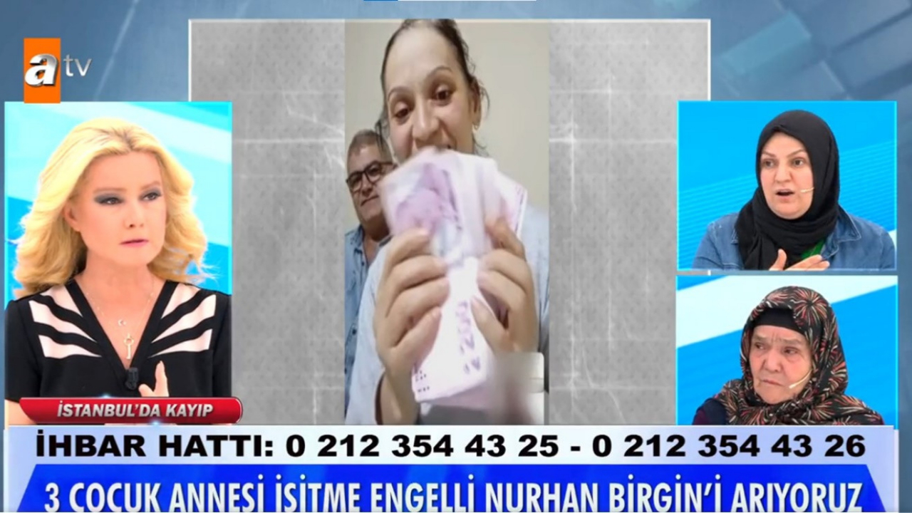 Müge Anlı, 38 yaşındaki işitme ve konuşma engelli Nurhan Birgin’i arıyor