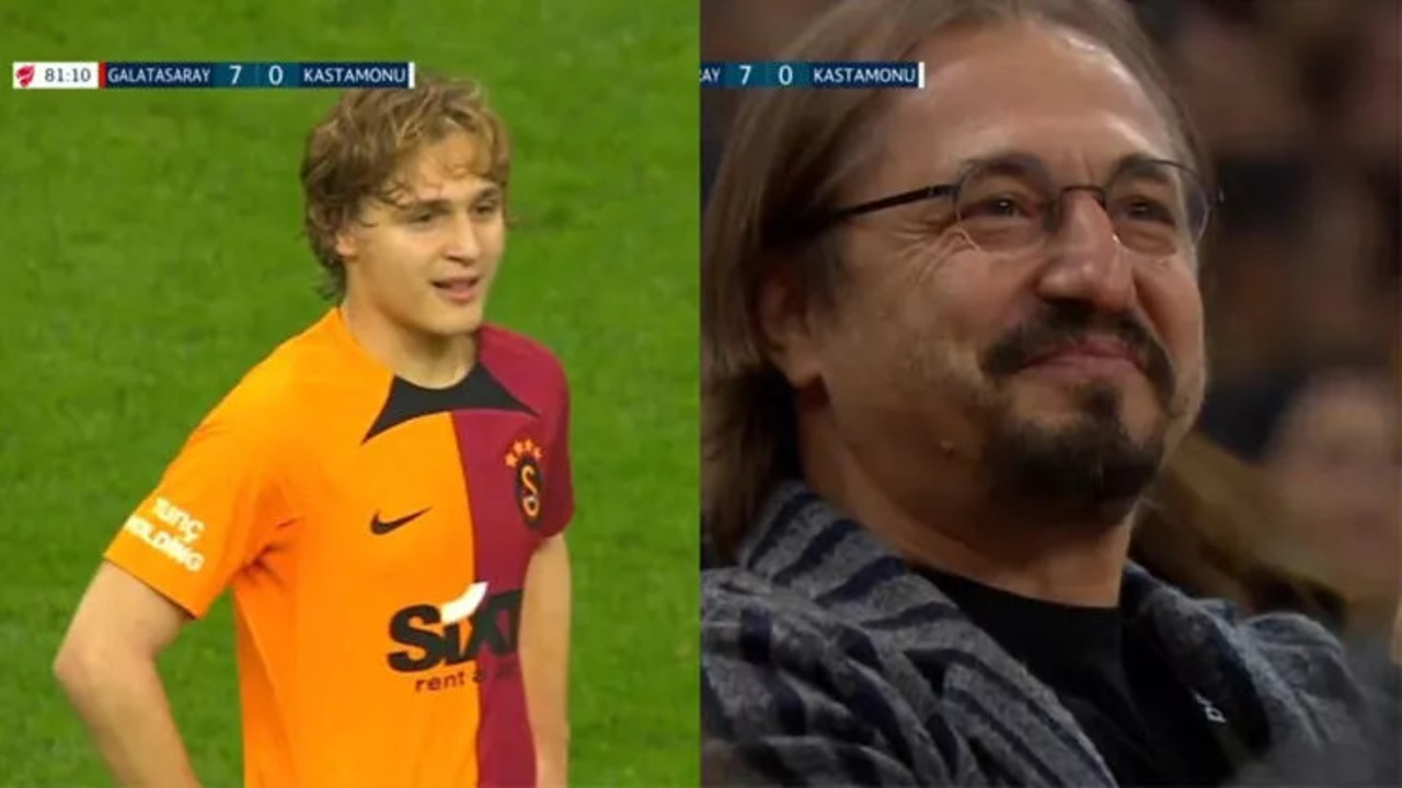 Hamza Akman attı, Ayhan Akman'ı ağlattı! Galatasaray maçında duygu dolu anlar...