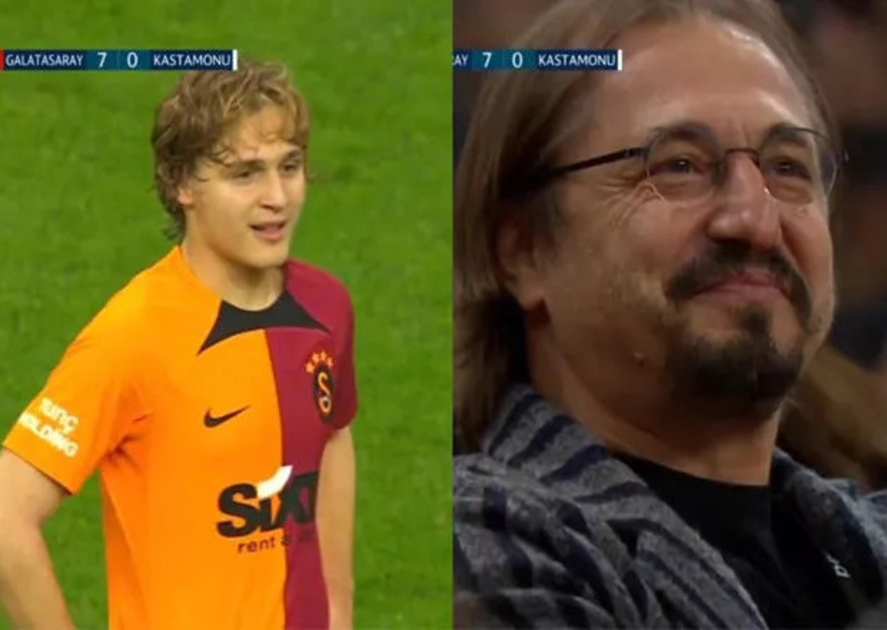 Hamza Akman attı, Ayhan Akman'ı ağlattı! Galatasaray maçında duygu dolu anlar...