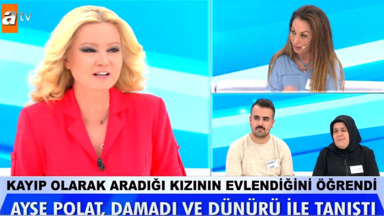 Kayıp olarak aradığı kızının evlendiği öğrenmişti! Öfkeden deliye dönen kadın stüdyoyu terk etti