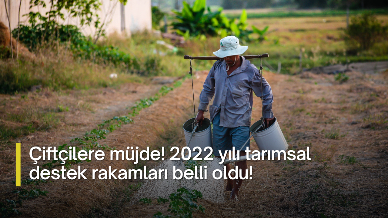 Çiftçilere müjde! 2022 yılı tarımsal destek rakamları belli oldu! Hayvancılık, mazot, gübre kalemlerinde artış yapıldı