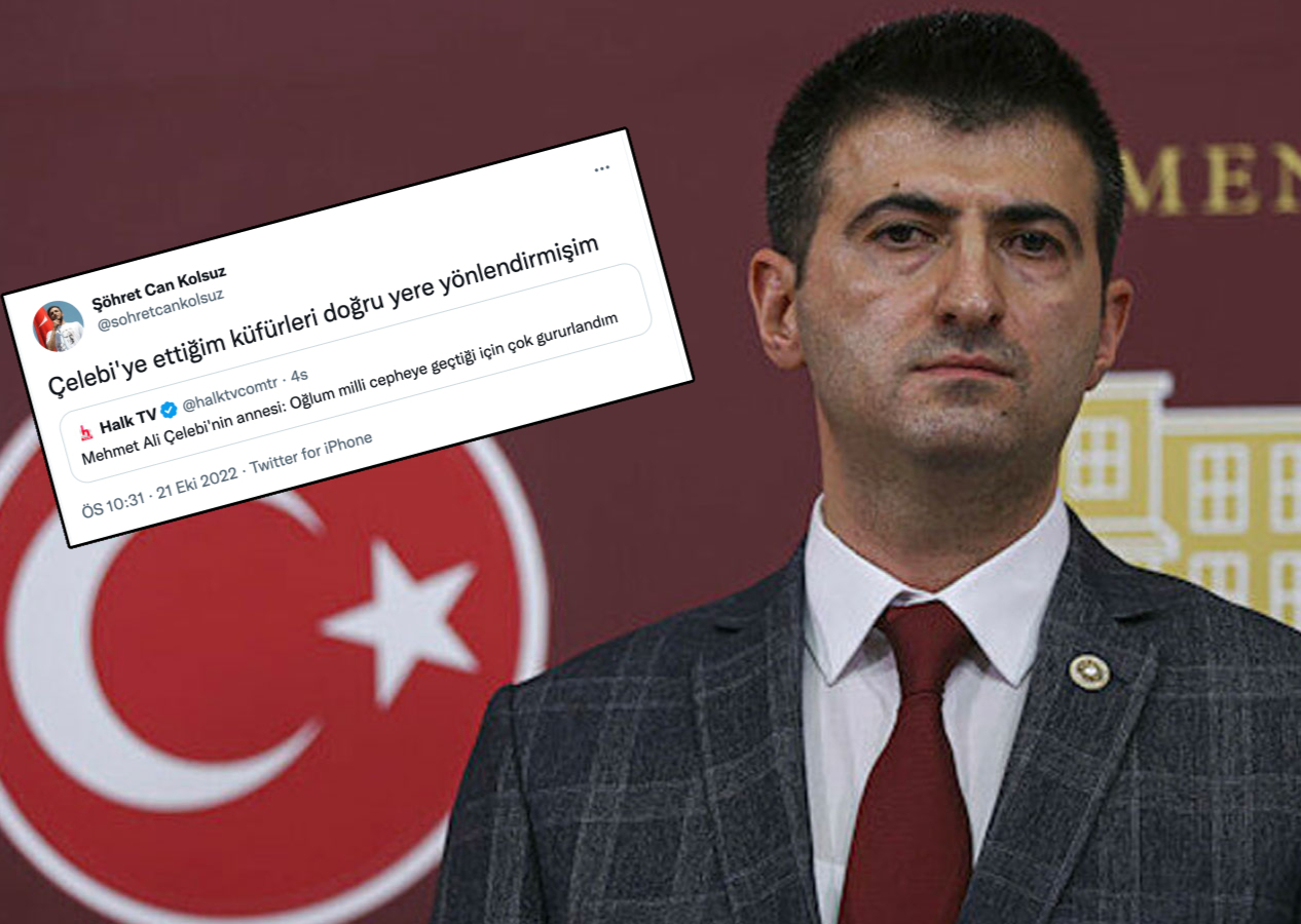 CHP Afyonkarahisar Gençlik Kolları eski Başkanı’ndan Çelebi’nin annesine hakaret