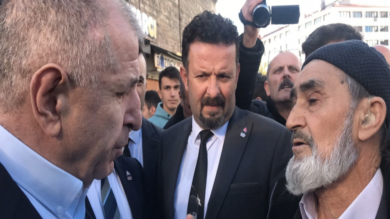 Ümit Özdağ'a Bolu'da vatandaştan tepki: "Siz ucubesiniz, ben size oy vermem"