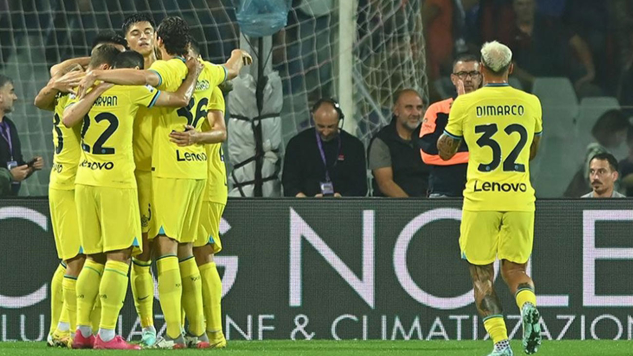 Inter, Fiorentina'yı son dakika golüyle mağlup etti