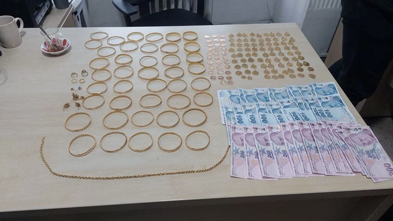 Akrabasının evine hırsız gönderdi, altınlarını ve paralarını çaldırdı