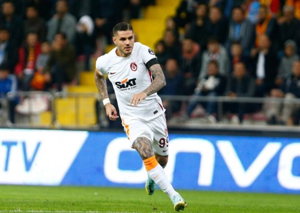 Mauro Icadi'nin şık golü de ofsayta takıldı! Aslan'ın bir golü daha hakemi geçemedi...