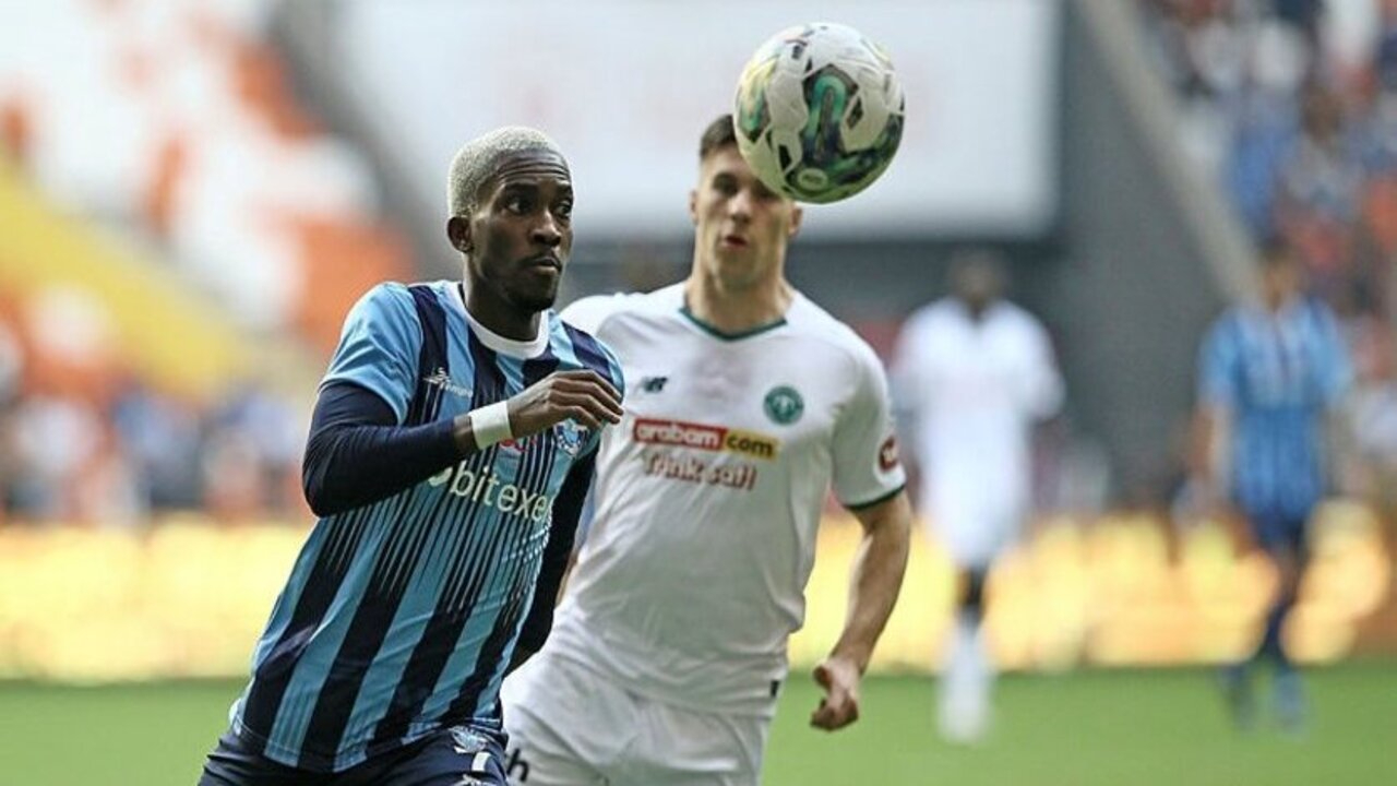 Zirve yolunda Adana Demirspor'a Konya engeli! Mavi-şimşekler fırsat tepti...