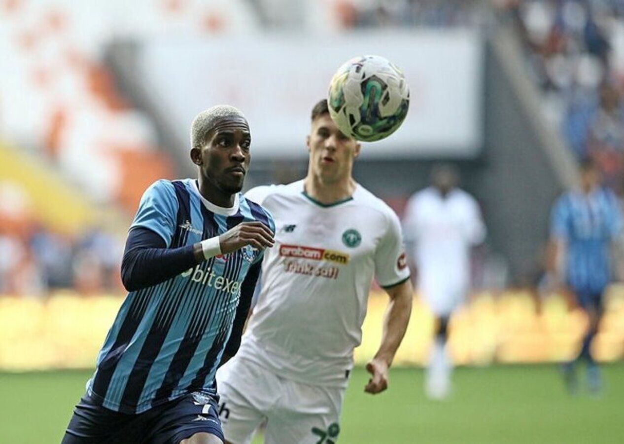 Zirve yolunda Adana Demirspor'a Konya engeli! Mavi-şimşekler fırsat tepti...