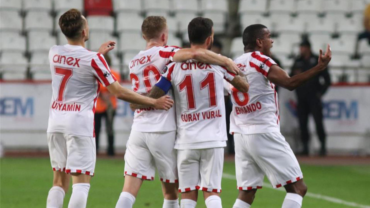 Antalyaspor galibiyet serisi peşinde