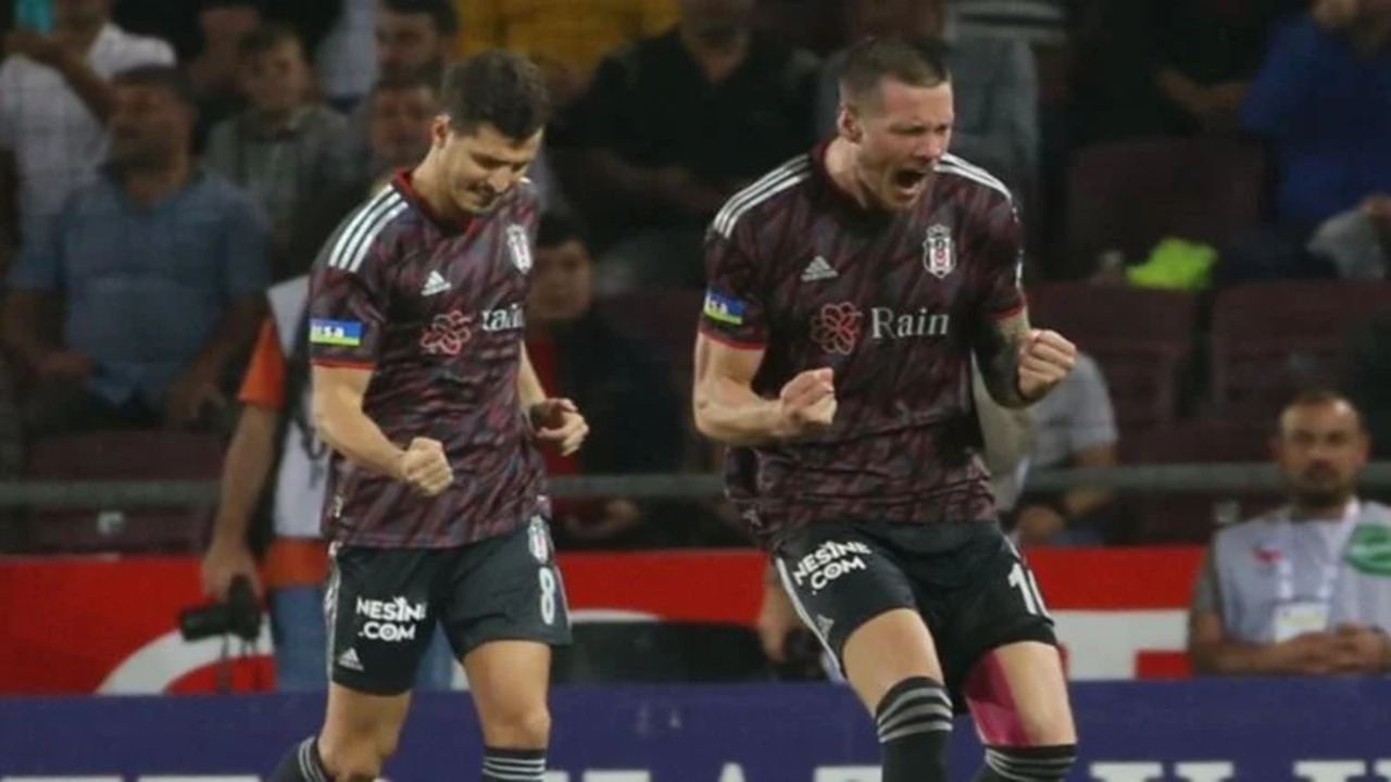 Hatayspor - Beşiktaş maçında sezonun en erken golü geldi...