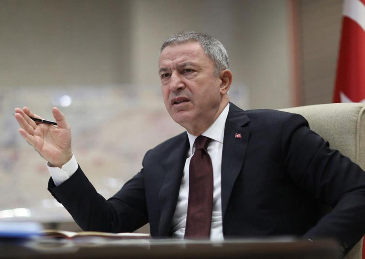 Bakan Akar'dan 'kimyasal silah' iftirasına sert tepki: Bu bir iddia değil alçaklıktır!