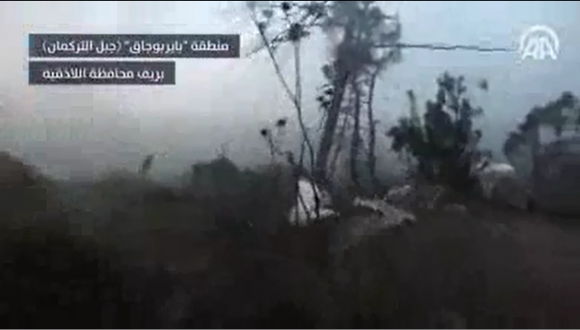 Afrin Harekatı'nda sıcak çatışma anları böyle görüntülendi...