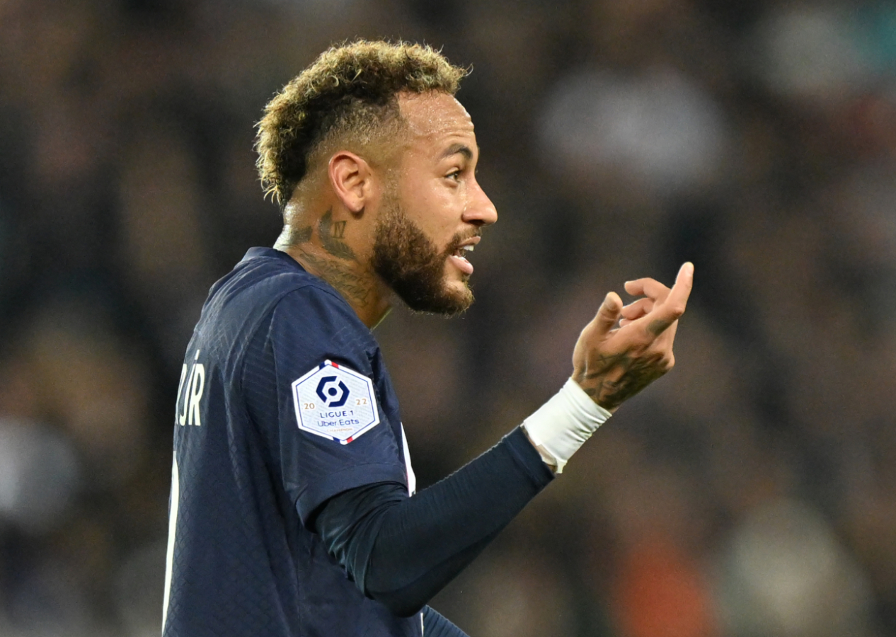 PSG-Maccabi Hayfa maçında Neymar çıldırdı!