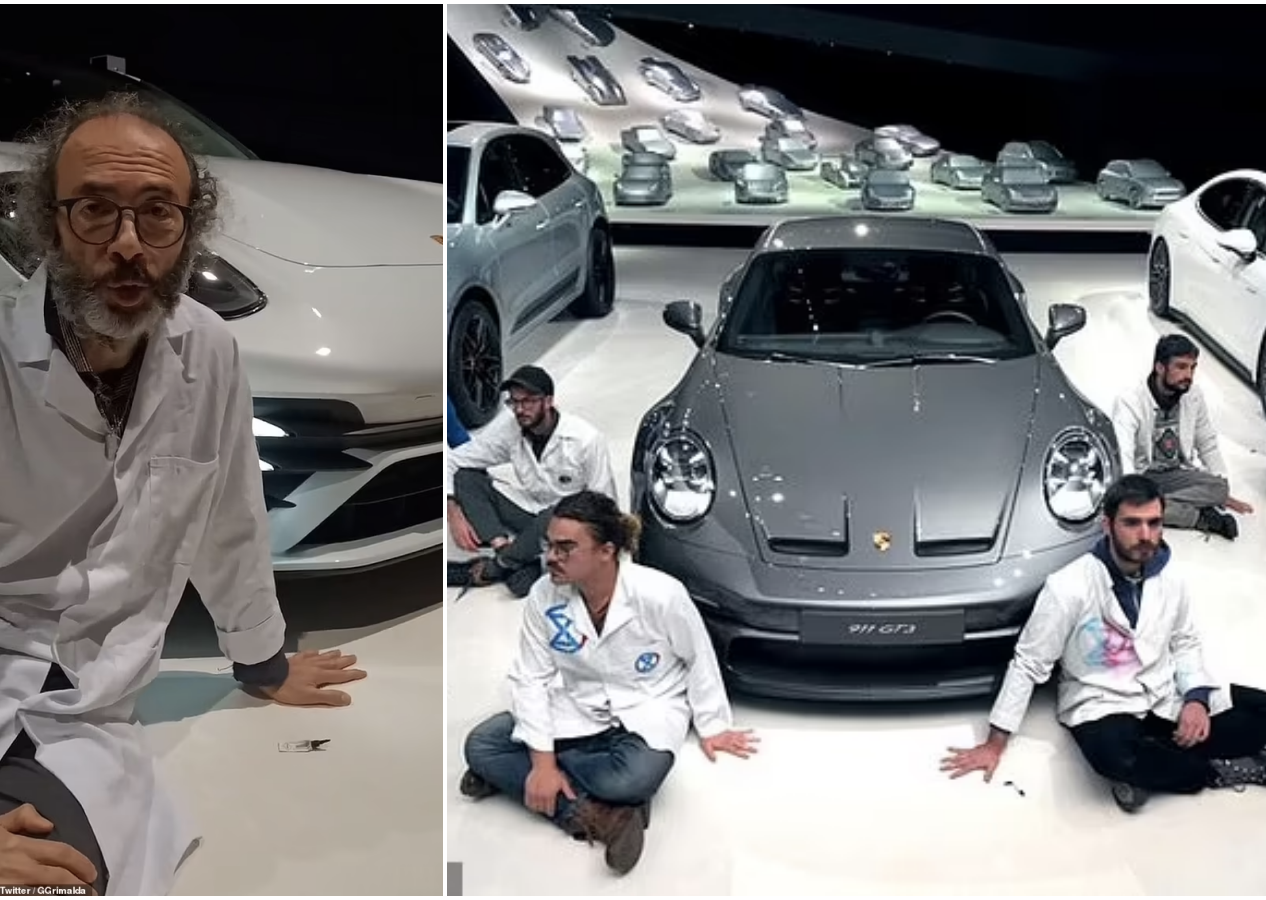 Porsche garajında eylem yapmak istediler: Aç, susuz ve karanlıkta kaldılar