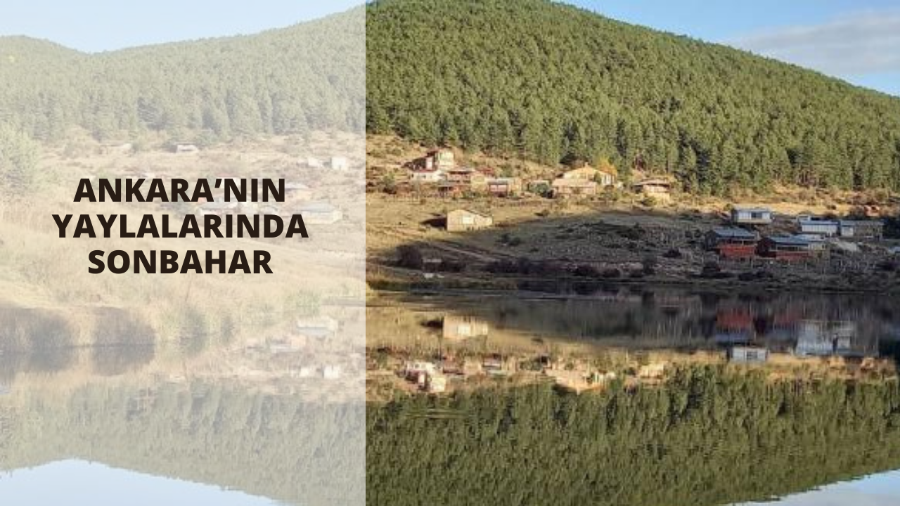 Ankara’nın yaylalarında sonbahar