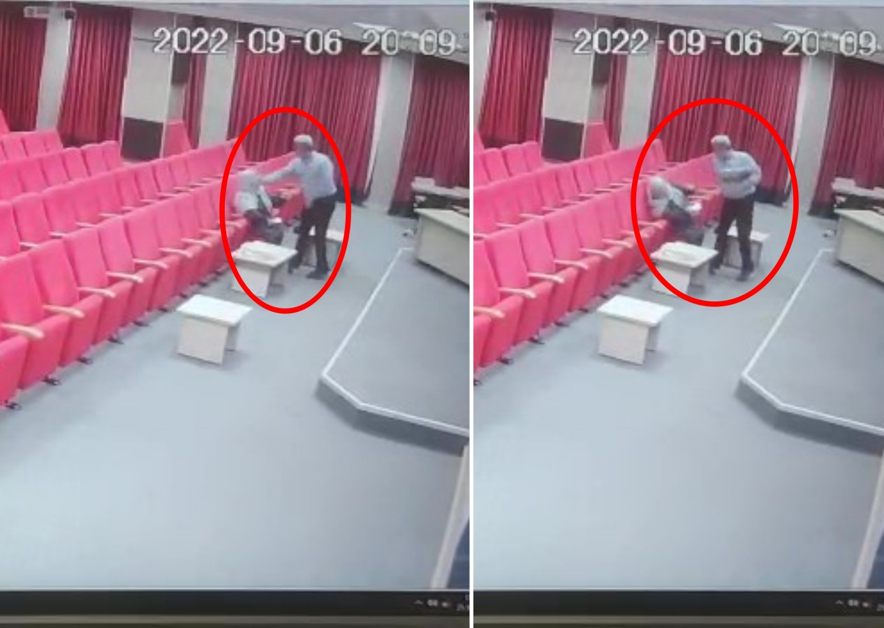 2 çocuk annesi kadına protokol dayağı! "Biraz temas oldu" diyerek kendini savundu...