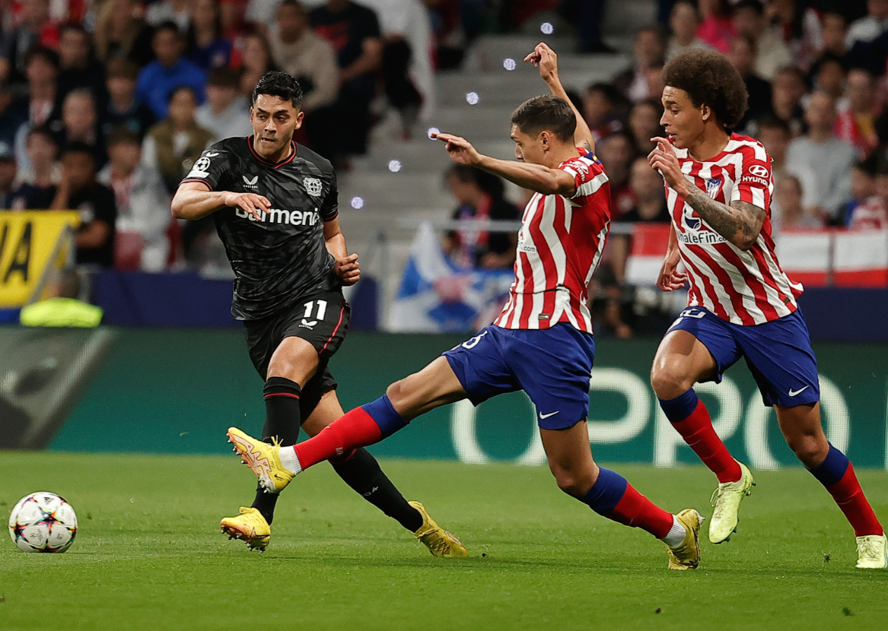 Leverkusen Atletico Madrid'in hayallerini yıktı